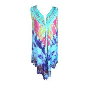 Y2K Tie Dye Dress